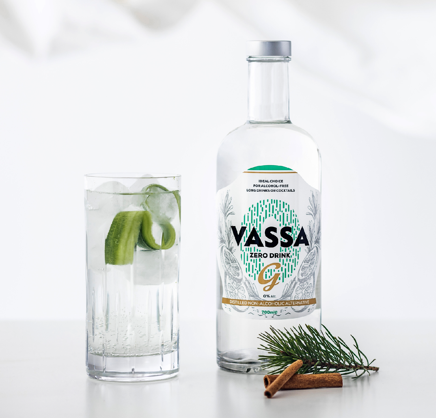 Vassa Zero G  0% 0,7L | nealkoholický destilát
