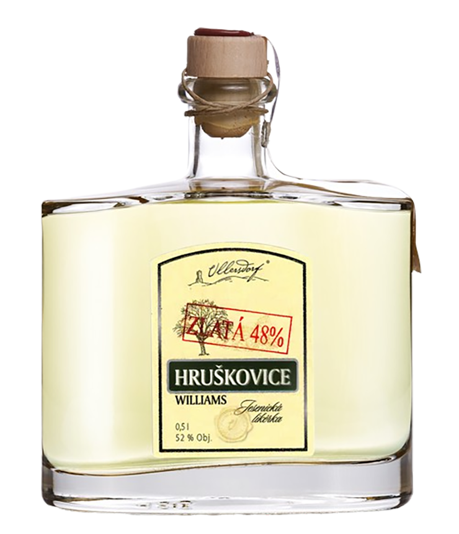 Ullersdorf Hruškovice ZLATÁ Williams 48% 0,5L | E-shop