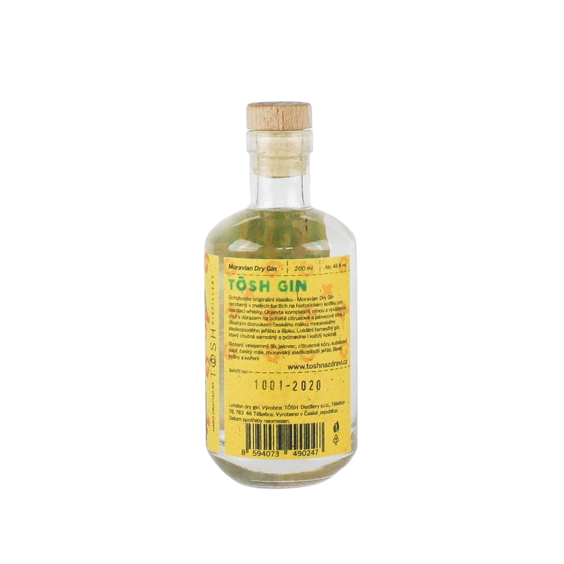 TOSH GIN 45% 0,2L | Destilerka.cz
