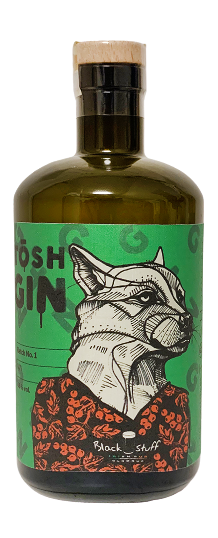 TÖSH GIN BLACK STUFF 45% 0,7L | Destilerka.cz