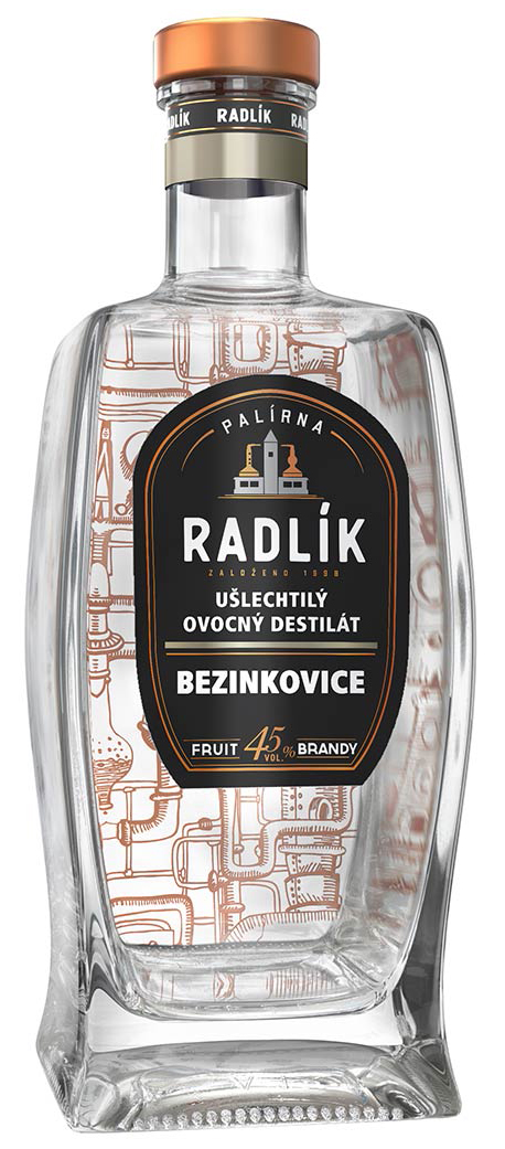 Radlík Bezinkovice 45% 0,5L | Destilerka.cz