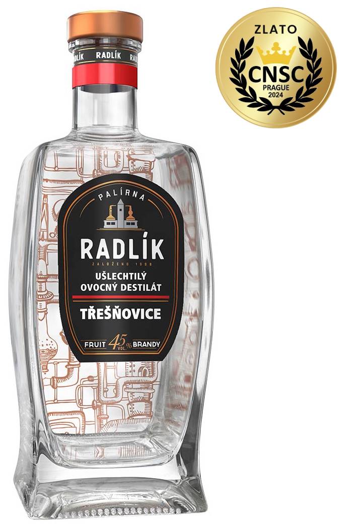 Radlík Třešňovice 45% 0,5L | Destilerka.cz