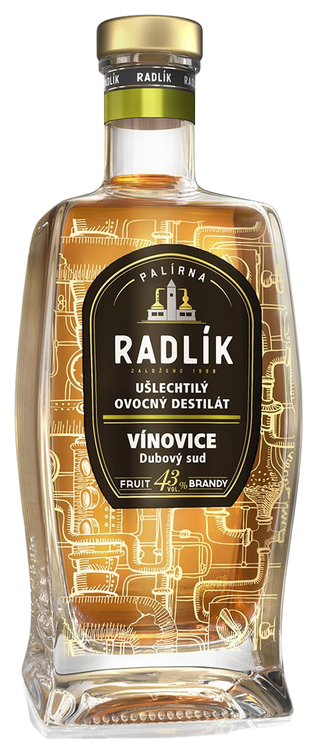 Koštická Ostružinová pálenka 42% 0,5L | Destilerka.cz
