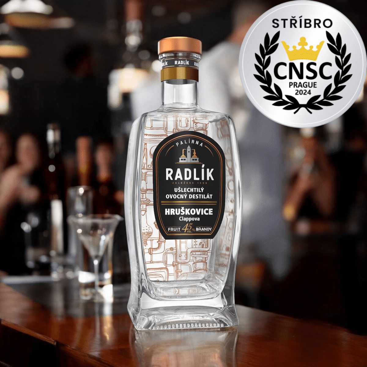 Radlík Hruškovice 45% 0,5L | E-shop