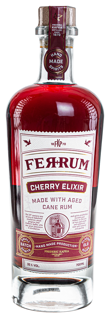 Frederic Kafka FERRUM Cherry elixír 35% 0,7L