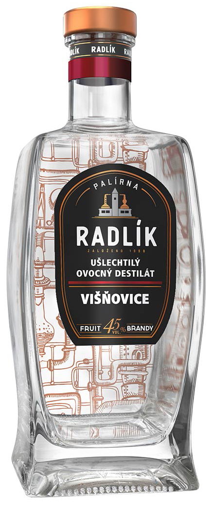 Radlík Višňovice 45% 0,5L | Destilerka.cz
