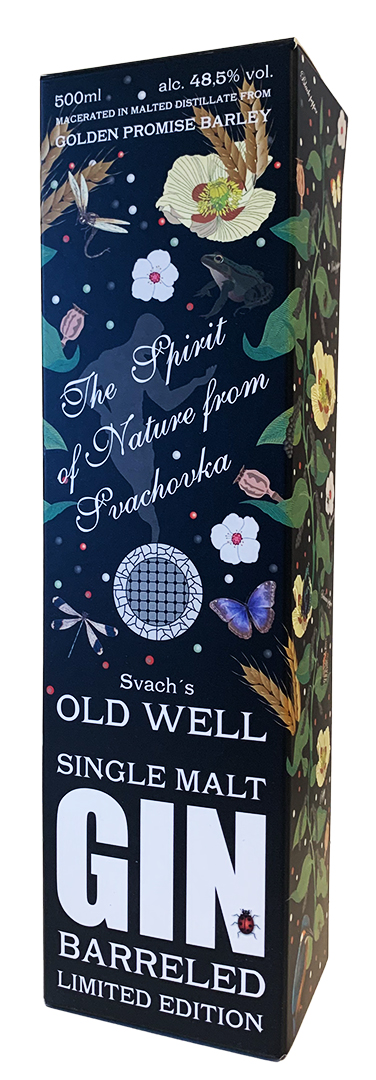Svach´s OLD WELL GIN single malt 48,5% 0,5L