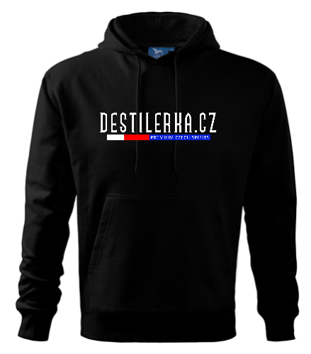 Mikina s kapucí  DESTILERKA.CZ Velikost: XL