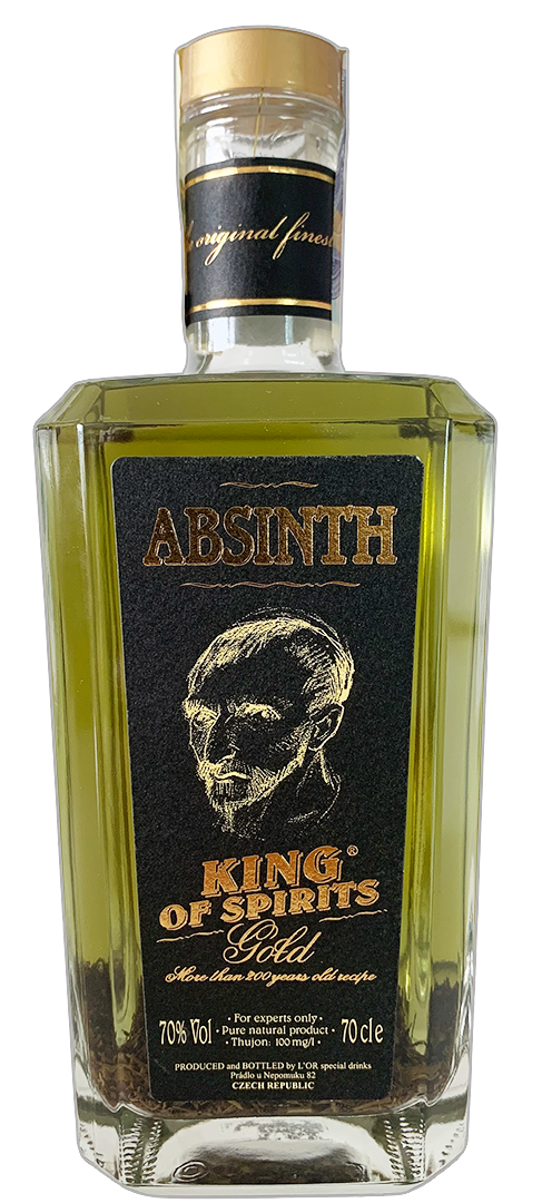 Absinth KING of Spirits GOLD 70% 0,7L