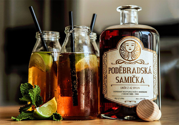 Poděbradská samička 35% 0,7L | Destilerka.cz
