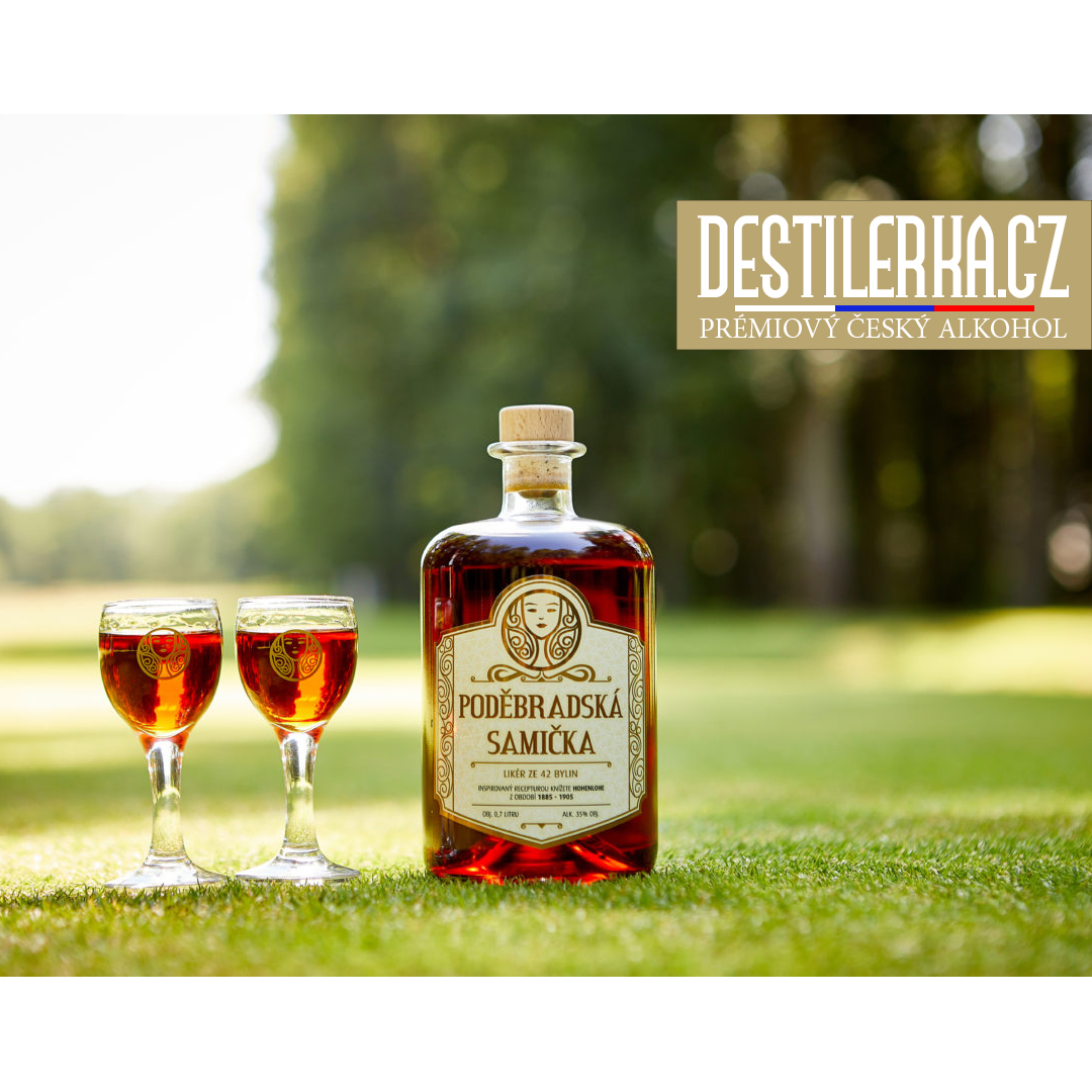 Poděbradská samička 35% 0,7L | Destilerka.cz