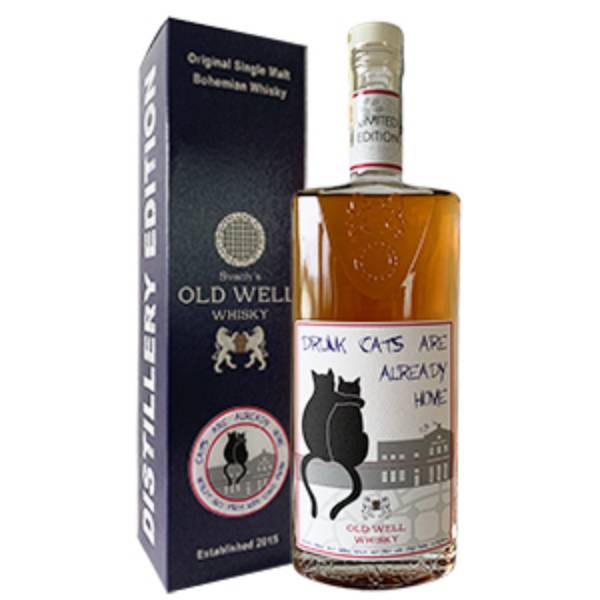 Svach´s OLD WELL whisky CATS ARE ALREADY HOME 50,5% 0,5L
