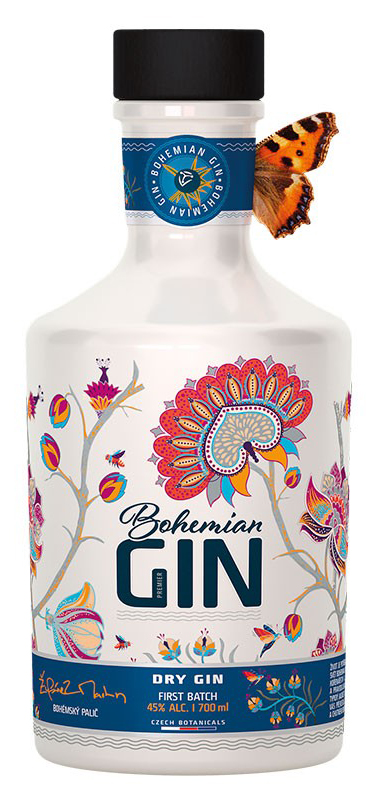 Bohemian Gin 45% 0,7L Dárková krabička Žufánek | Destilerka.cz