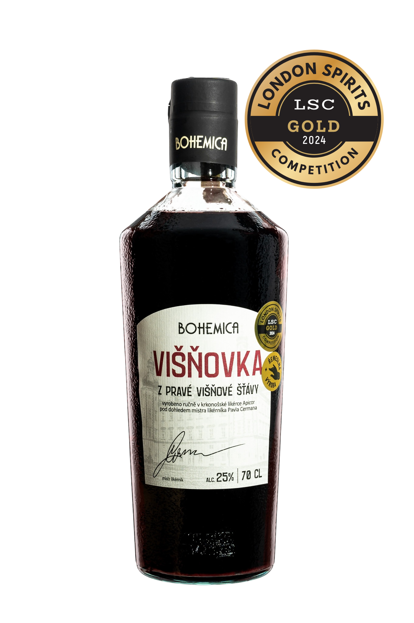 BOHEMICA Višňovka likér 25% 0,7L