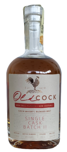 OLD COCK whisky single cask batch II 49,2% 0,5L