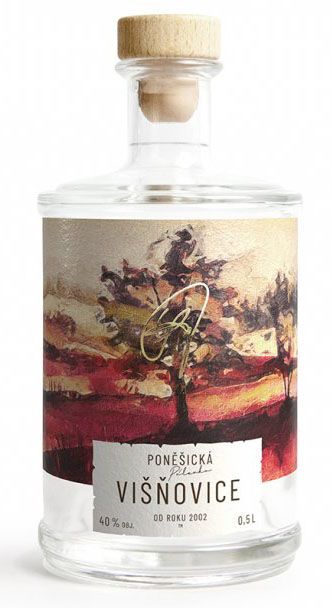 Poněšická višňovice 40% 0,5L | Destilerka.cz