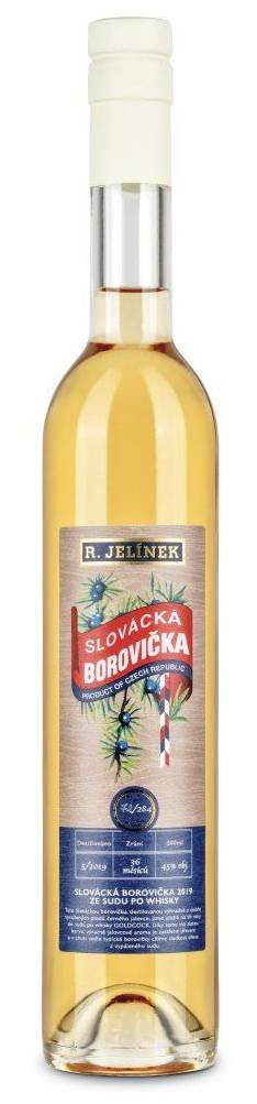 Slovácká borovička ze sudu po whisky 45% 0,7L | Destilerka.cz