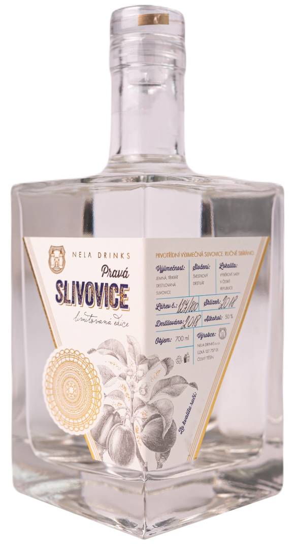 Nela Drinks Slivovice 5yo 50% 0,7L