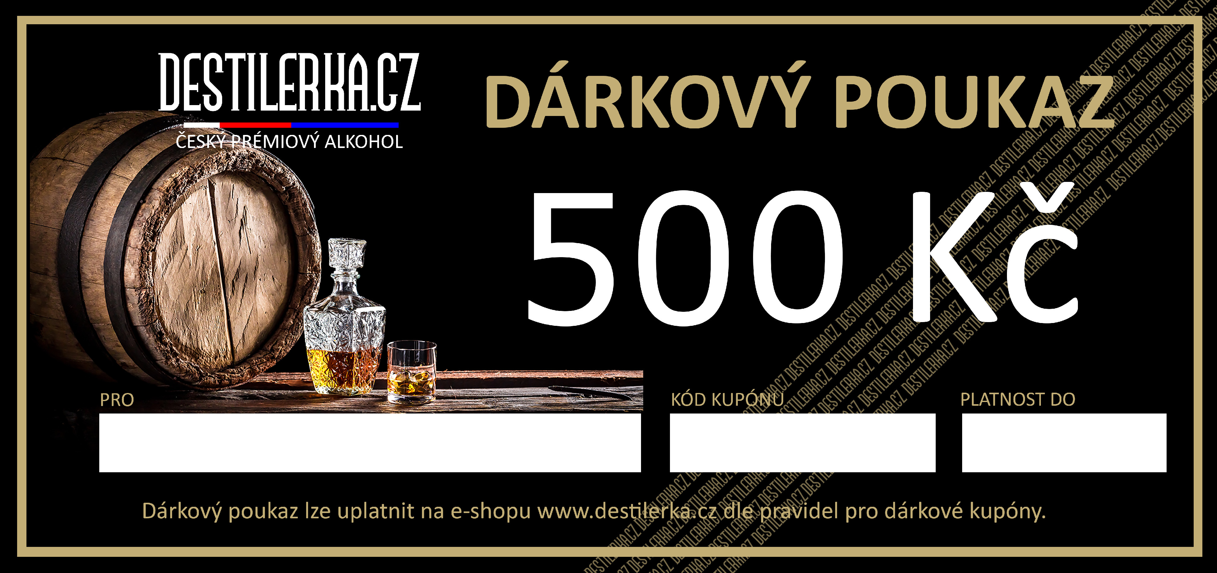Dárkový poukaz 500,- Kč