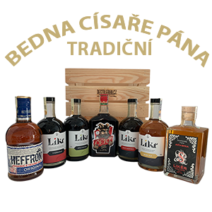 Tradiční bedna císaře pána 7 lahví