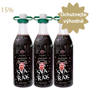 Mandlovka svařák 15% 3x1L