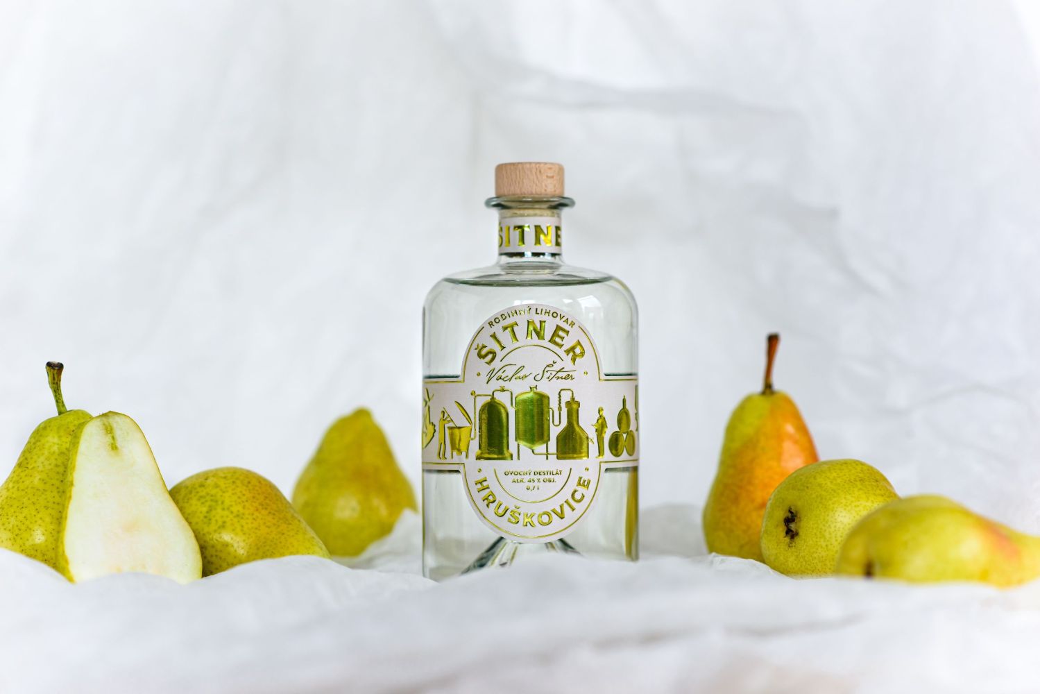 Šitner hruškovice 45% 0,7L