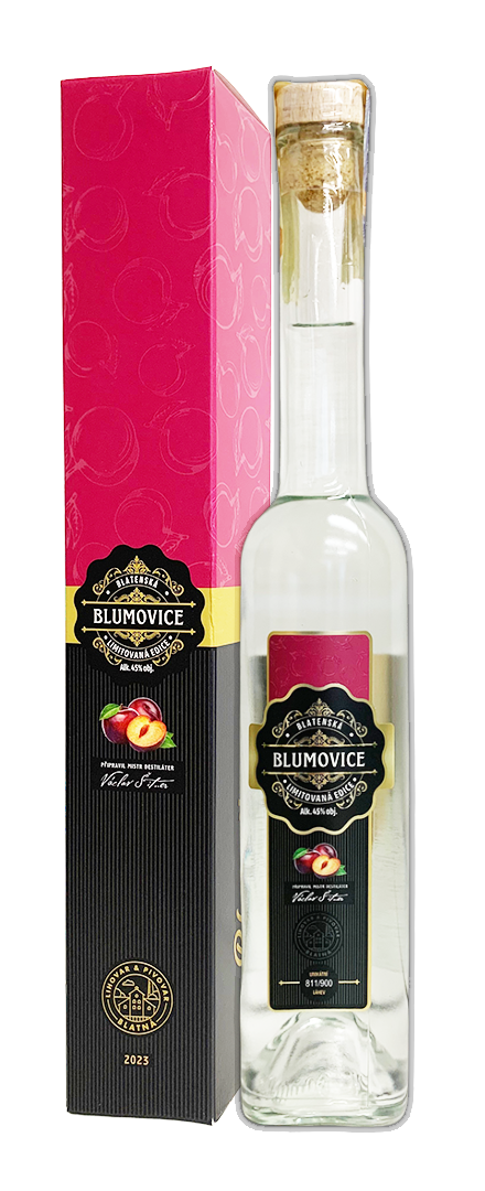 Blatenská blumovice 45% 0,2L L.E.