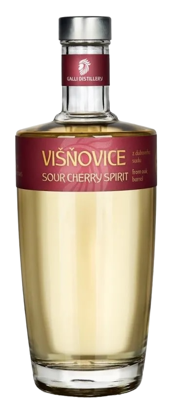 GALLI - Višňovice z dubového sudu 40% 0,5L | Destilerka.cz