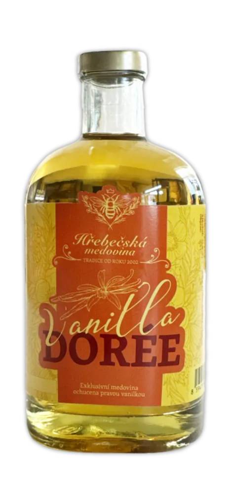 Hřebečská medovina Vanilla DORÉE 12% 0,5L