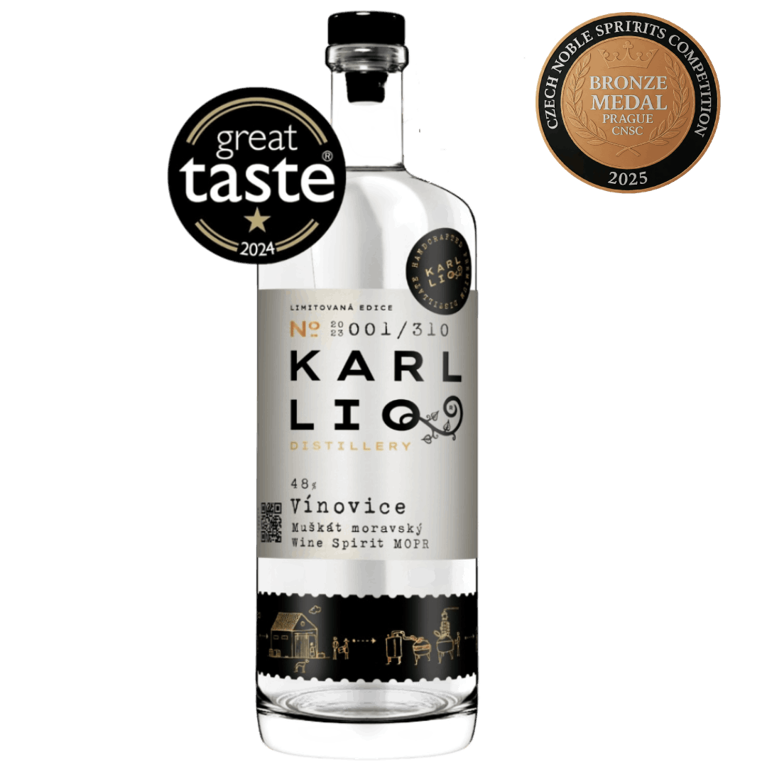 Karl LIQ Vínovice Muškát moravský 48% 0,5L