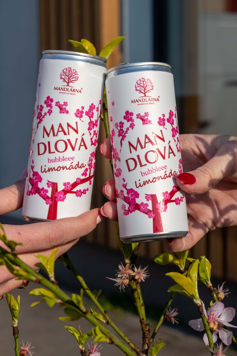 2xHustopečská Mandlovka + Mandlová limonáda 250ml