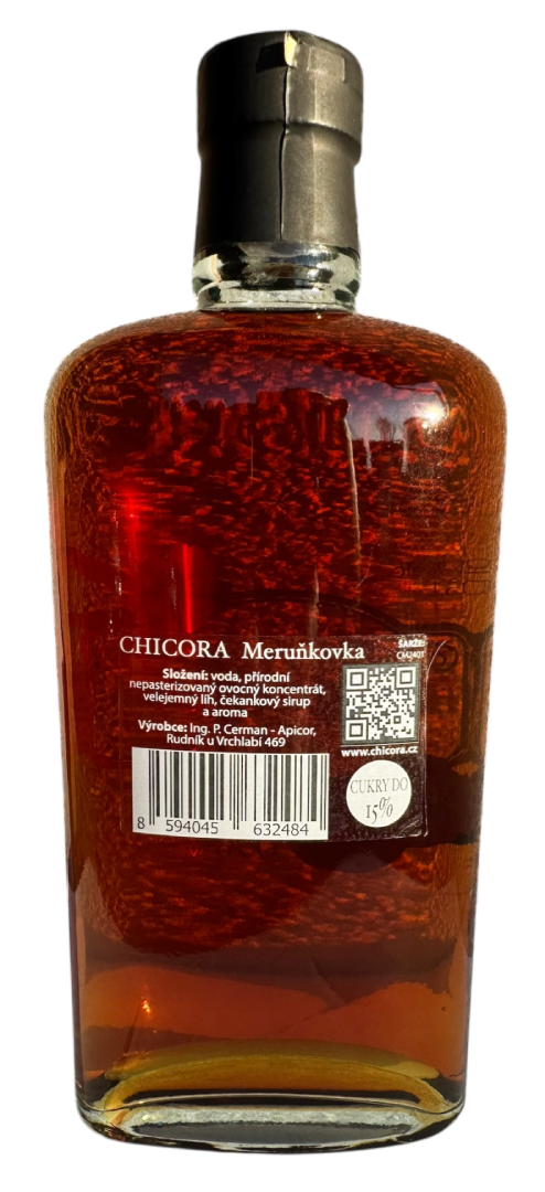 CHICORA Meruňkovka 20% 0,5L