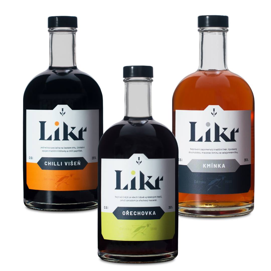 Sada likérů LIKR 3x0,5L