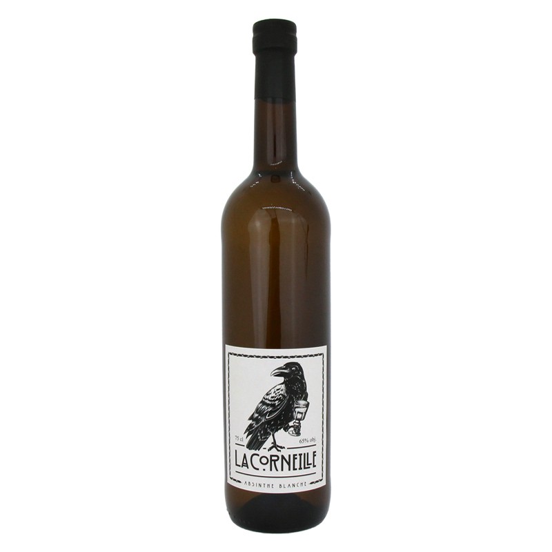 Absinthe La Corneille verte 65% 0,75L