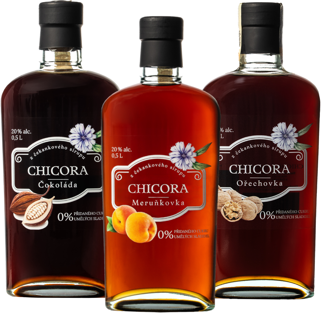 Sada tradičních elixírů CHICORA 3x0,5L