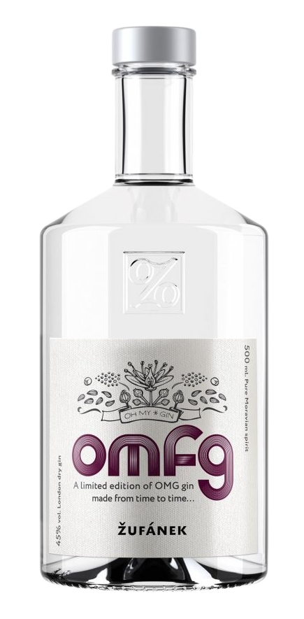 Žufánek OMFG 2025 45% 0,5L | Destilerka.cz