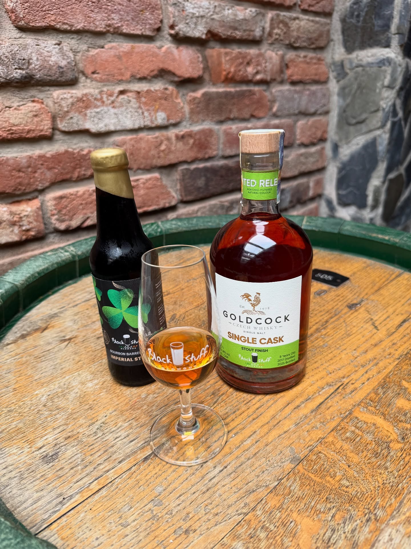 GOLD COCK Black Stuff STOUT finish 60,8% 0,7L