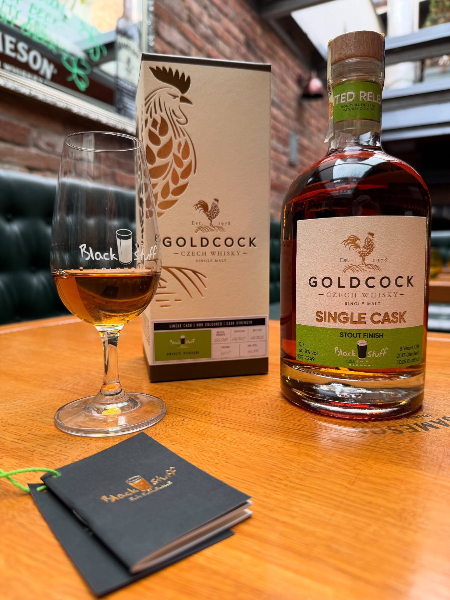 GOLD COCK Black Stuff STOUT finish 60,8% 0,7L