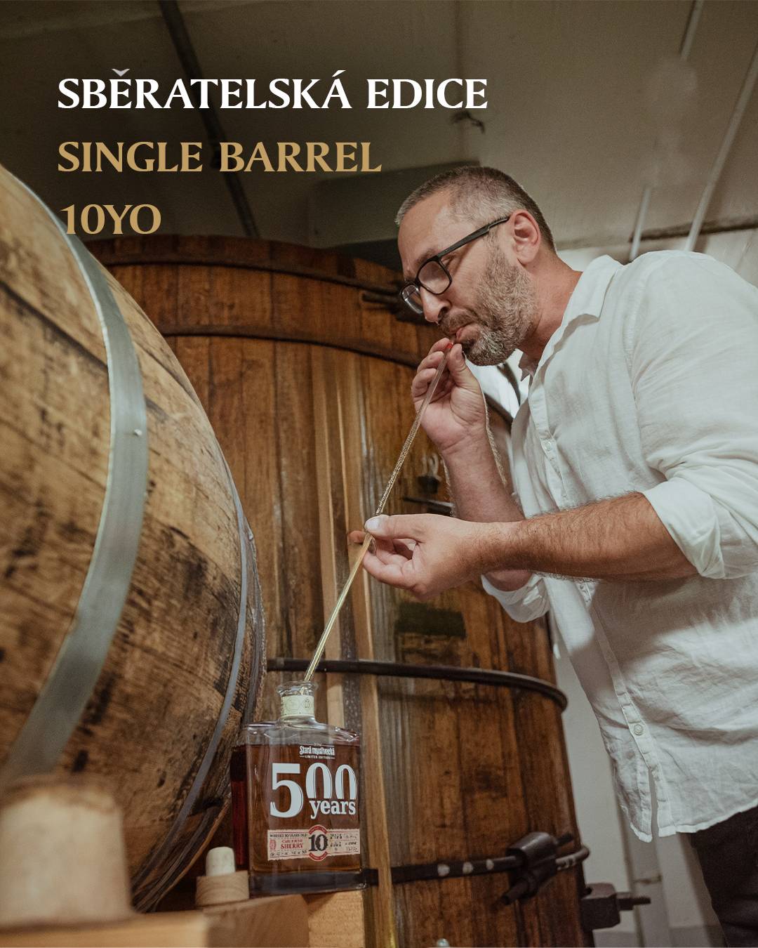 Stará Myslivecká Single Barrel Sherry Oloroso 10yo 40% 0,7L