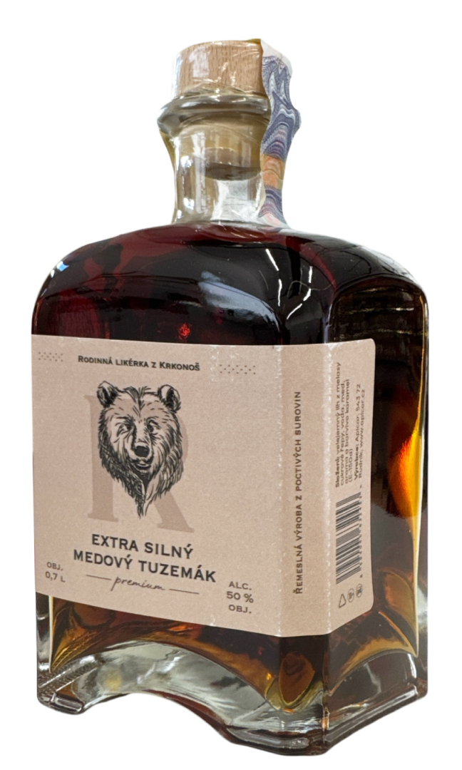 Tuzemák extra silný premium 50% 0,7L