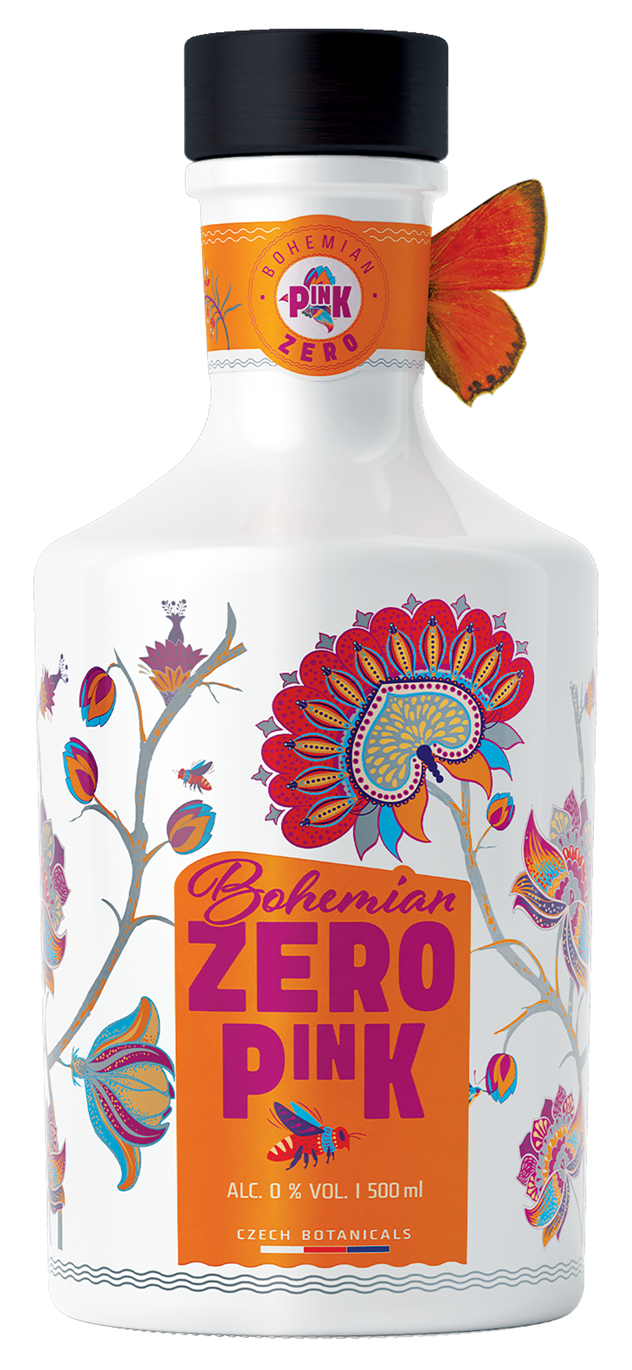 Bohemian ZERO pink 0,5L