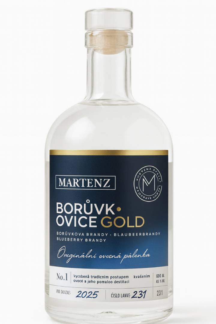 MARTENZ Borůvkovice GOLD 45% 0,5L