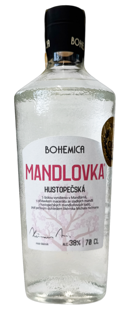 Dárková kazeta + BOHEMICA mandlovka 0,7L + věnování na přání (obrázek 3)