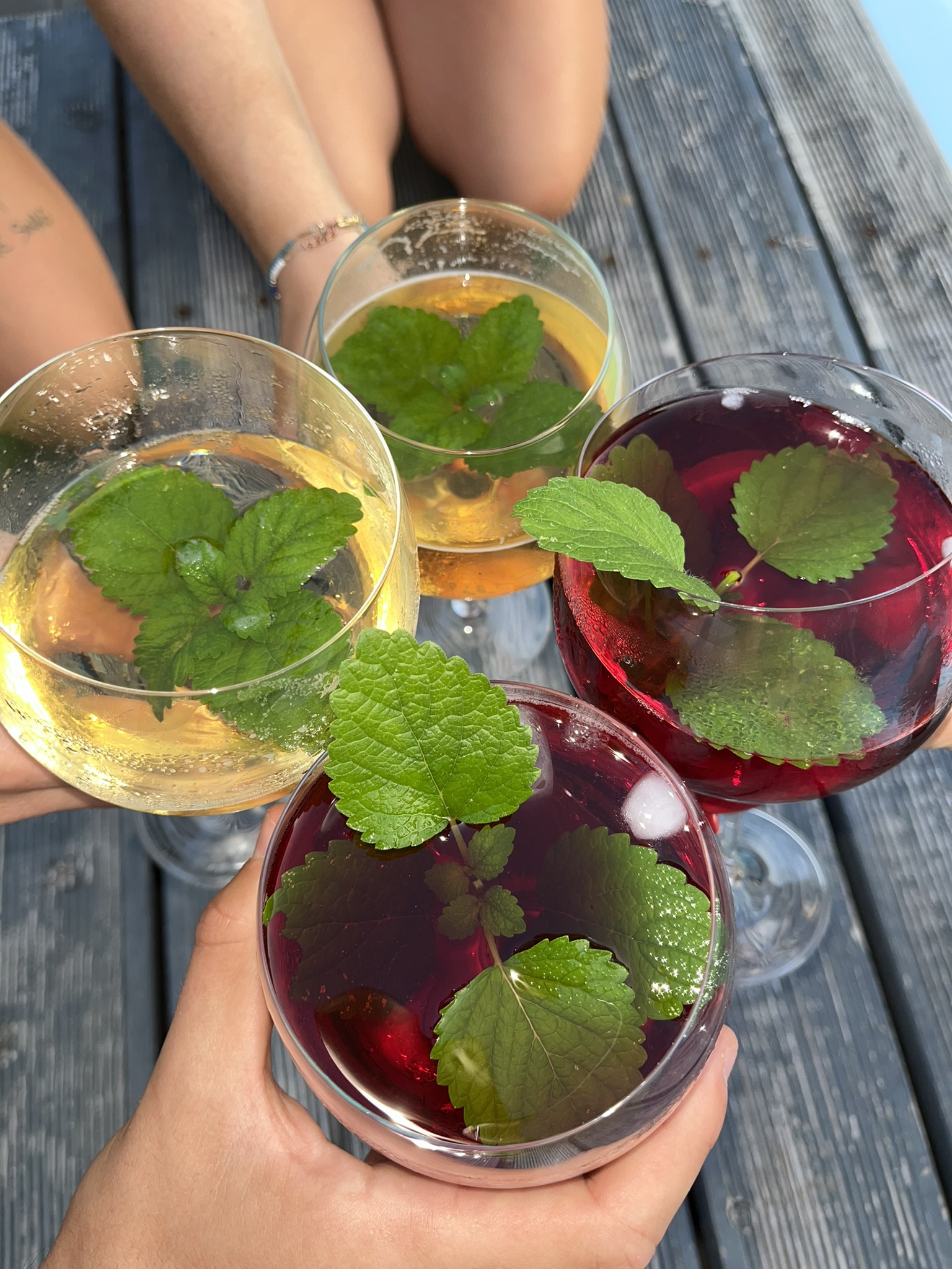 Mátovka Julep drink