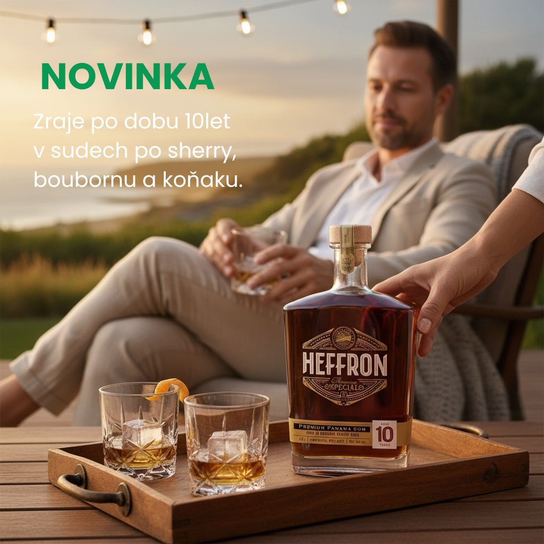 HEFFRON Especiale Rum 10yo 40% 0,5L