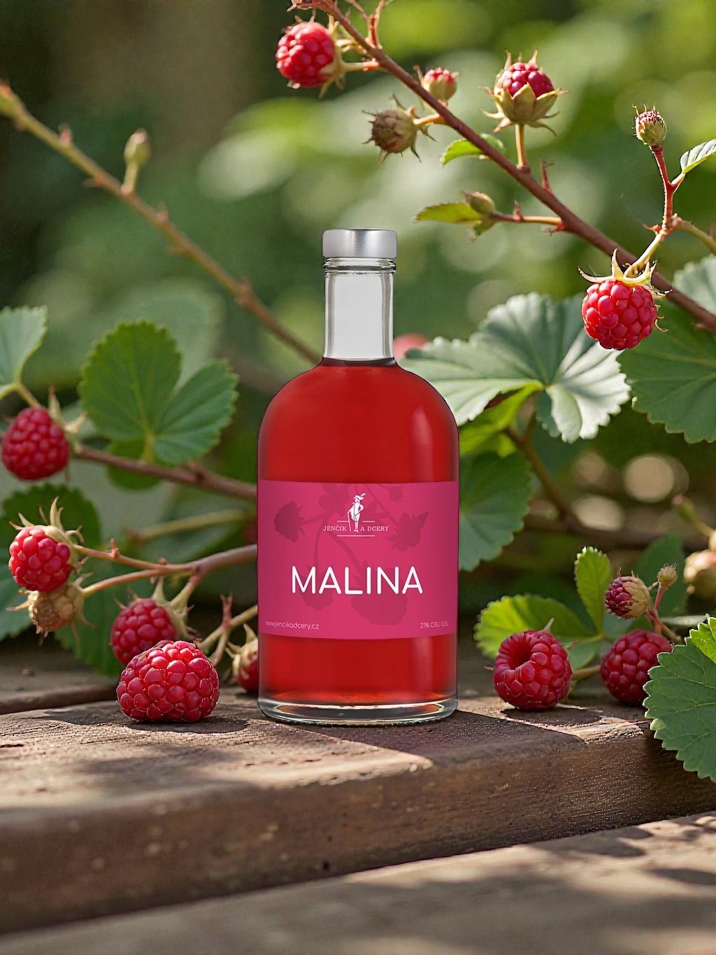 Jenčík Malina 21% 0,5L