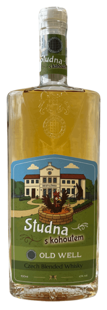 OLD WELL whisky "Studna s kohoutem" 43% 500ml