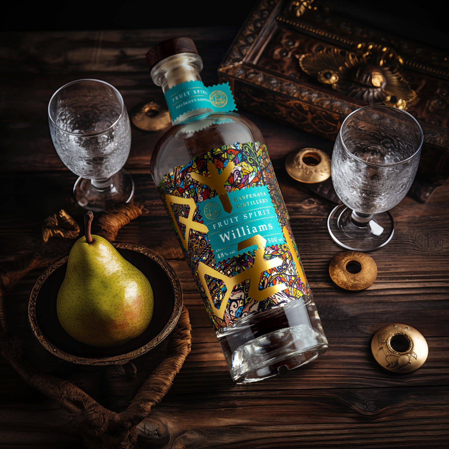 RYDZI Hruškovice Williams 48% 0,5L