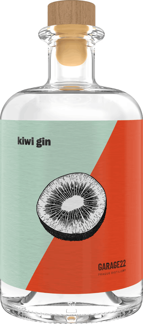 Garage 22 Kiwi gin 42% 0,5L