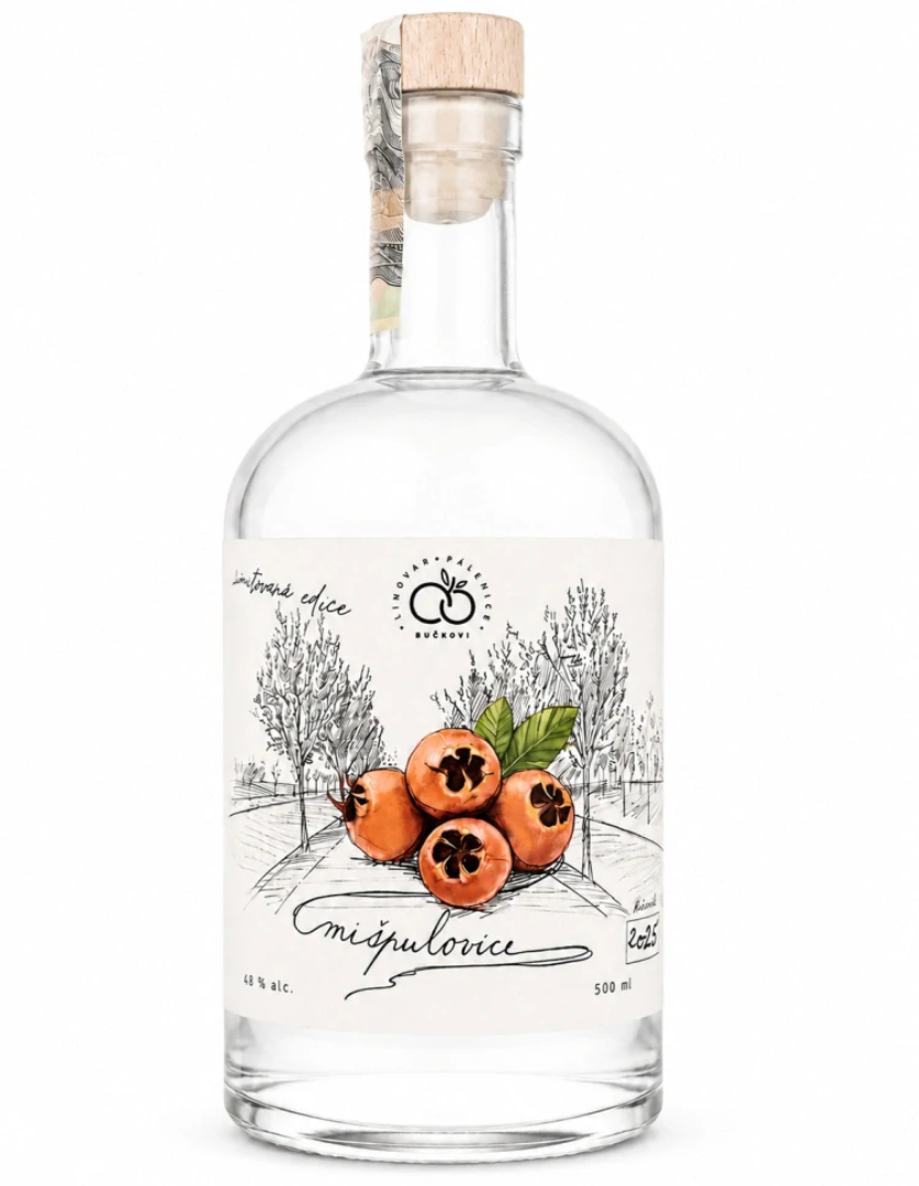 Bučkovi Mišpulovice 48% 0,5L